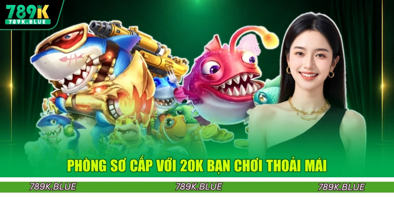 Phòng sơ cấp với 20k bạn chơi thoải mái